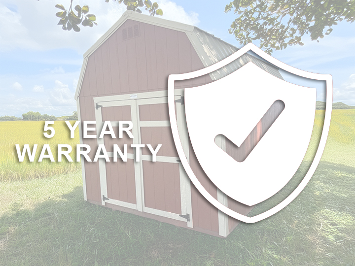 FrontierShedCo-5YrWarranty Frontier Shed Co 5 year warranty