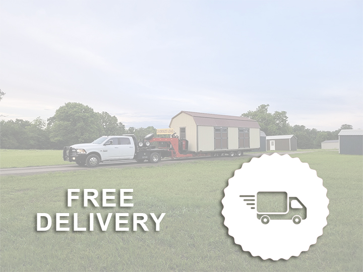 Frontier Shed Co. Free Delivery
